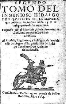 El Quijote de Avellaneda