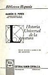 �Historia universal de la literatura�, de Ram�n D. Per�s