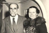 Juan Ram�n Jim�nez y su esposa, Zenobia Camprubi de Jim�nez