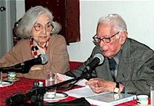 Fina Garc&iacute;a Marruz y Cintio Vitier