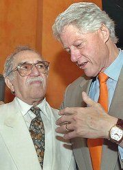 El ex presidente estadounidense Bill Clinton asisti&oacute; al homenaje a Garc&iacute;a M&aacute;rquez