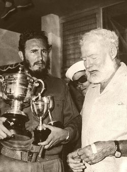 Hemingway y Castro (1960)