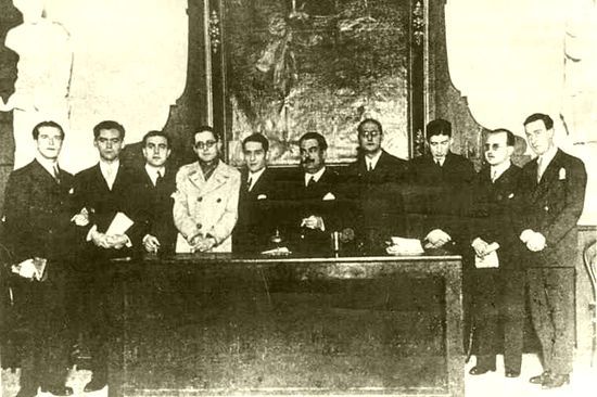 La generacion del 27 en pleno