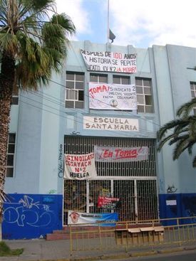 Escuela &ldquo;Santa Mar&iacute;a&rdquo;, en Iquique