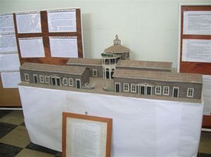 Maqueta de la escuela original