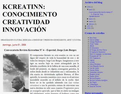 Kcreatinn: Conocimiento Creatividad Innovación