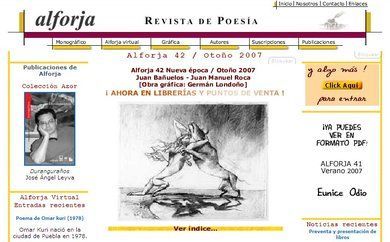Alforja Revista de Poesía