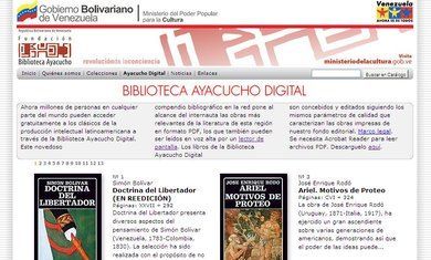 Biblioteca Ayacucho Digital