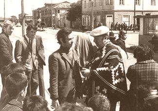 Teillier y Neruda en Temuco