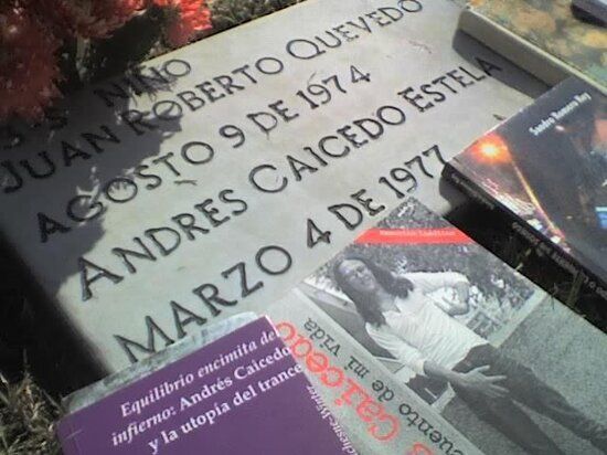 Tumba de Andrés Caicedo