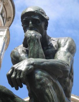 &ldquo;El pensador&rdquo;, de Auguste Rodin