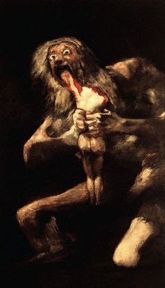 &ldquo;Saturno devorando a uno de sus hijos&rdquo;, de Francisco de Goya