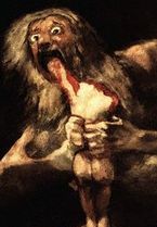 �Saturno devorando a uno de sus hijos�, de Francisco de Goya