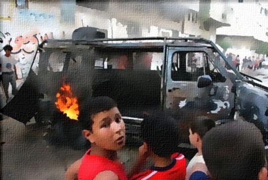Gaza: efectos de los bombardeos