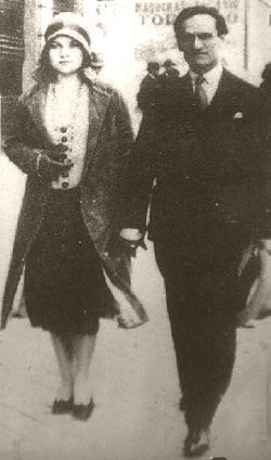 Georgette y C&eacute;sar Vallejo