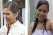 Marialicia Atencio Bri&ntilde;ez y Fariuska Lira Barulli