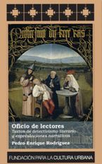 &ldquo;Oficio de lectores; textos de detectivismo literario y especulaciones narrativas&rdquo;, de Pedro Enrique Rodr&iacute;guez
