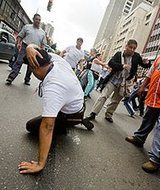 Agresiones a periodistas en Caracas