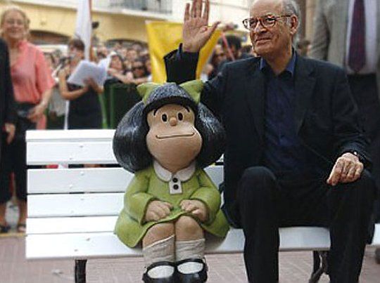 Joaqu&iacute;n Salvador Lavado, Quino, y Mafalda