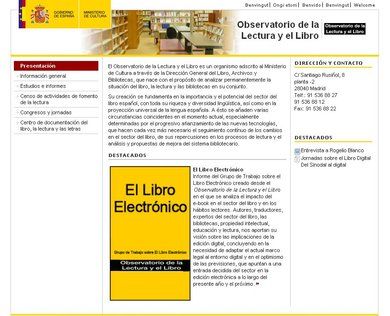 Observatorio de la Lectura y el Libro