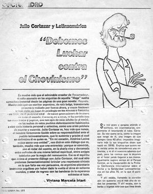 Entrevista a Julio Cortázar en la revista “Semana” (1979)