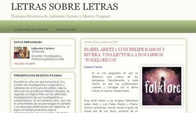 Letras sobre Letras