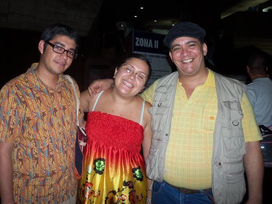 Jes&uacute;s Rodr&iacute;guez, Mar&iacute;a Alejandra Rosas y Jorge G&oacute;mez Jim&eacute;nez