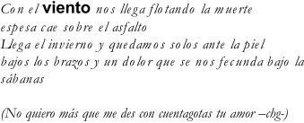 “Las palabras y los días”, de Julio Serrano Echeverría