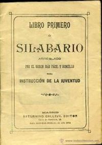 Silabario de Saturnino Calleja