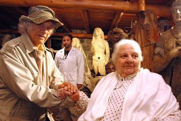 Nicanor Parra y Carmen Balcells