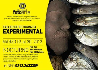 Taller de fotografía experimental de Nelson Garrido