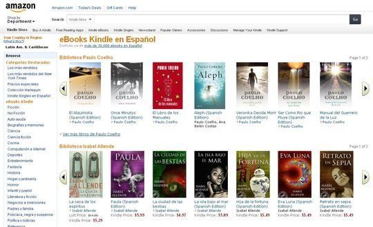eBooks Kindle en Espa&ntilde;ol