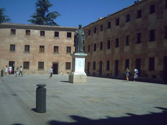 Plaza Fray Luis de León en Salamanca