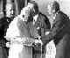 Juan Pablo II y Fidel Castro