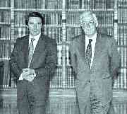 Jos� Mar�a Aznar y V�ctor Garc�a de la Concha