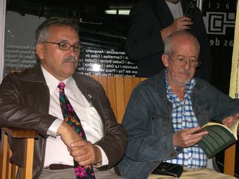 Luis Jos&eacute; Oropeza y Antonio Mora