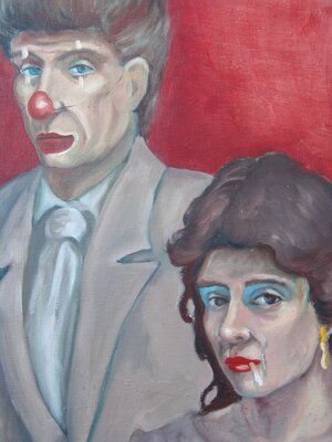&ldquo;Payaso y su mujer&rdquo;, de Alberto Cadavid