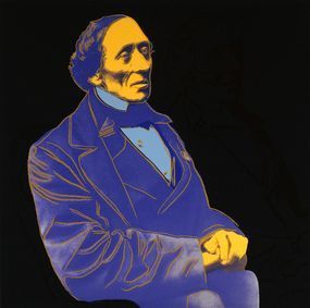 Hans Christian Andersen, por Andy Warhol (1987)