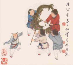 Ilustraci�n: Li Boshi (Peking, 1924)
