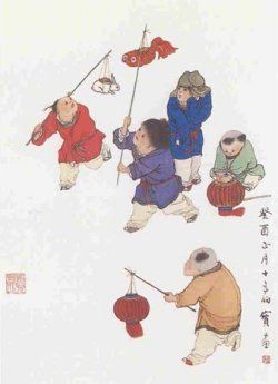 Ilustración: Li Boshi (Peking, 1924)