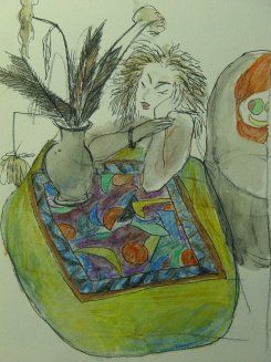 Ilustraci&oacute;n: dibujo de Zhou Qiong