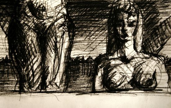 Dibujo de Nelson Jovandaric
