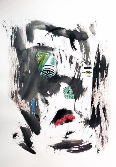 Rostros en su tinta