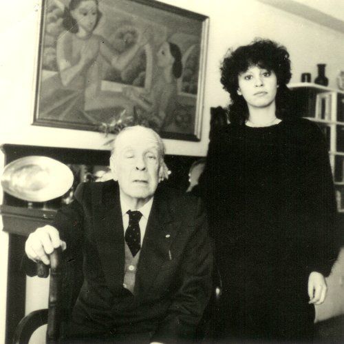 Jorge Luis Borges y Lilian Fernández Hall (1985)