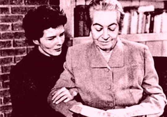 Doris Dana y Gabriela Mistral