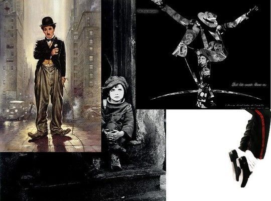 Charles Chaplin y Michael Jackson