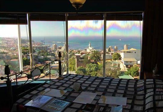 Escritorio de Neruda en La Sebastiana