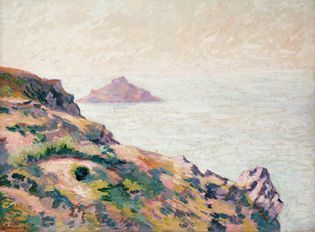 Costa Val Andre, hacia 1907, por Jean Baptiste Armand Guillaumin