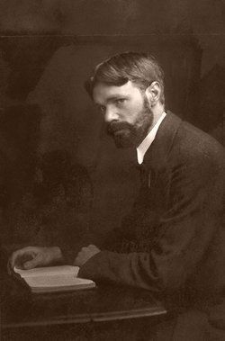 D. H. Lawrence. Fotograf&iacute;a: Elliott and Fry (1921)