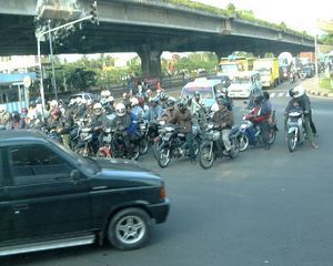 Motos en Yakarta